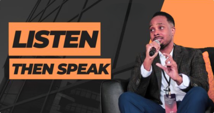 Listen Then Speak - Jahmaal Marshall